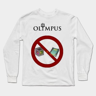 Olympus - SAY NO TO BOOKS Long Sleeve T-Shirt